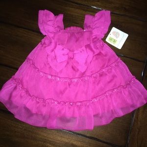 Pink baby girl dress